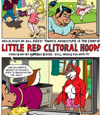 Porn Comics - Little Red Clitoral Hood
