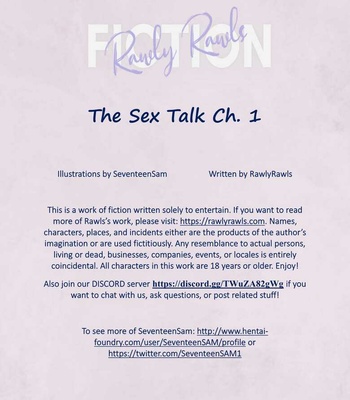 The Sex Talk 1 comic porn sex 2