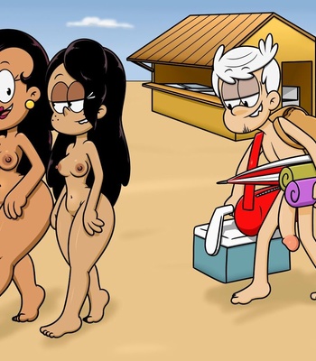 Carlota, Ronnie Anne & Lincoln At The Beach comic porn sex 2