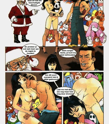 Bad Santa’s comic porn sex 4