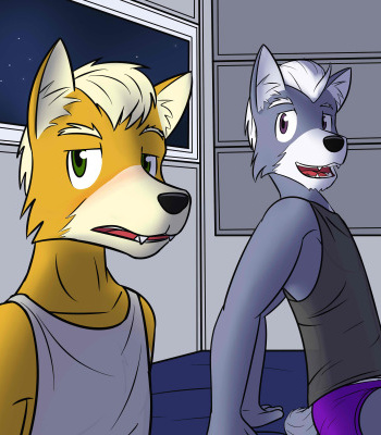 Fox And Wolf comic porn sex 6