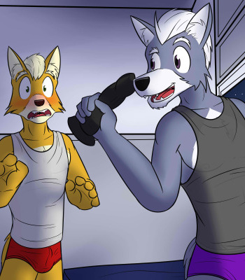 Fox And Wolf comic porn sex 9