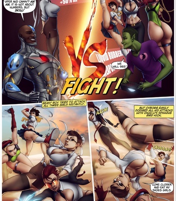 Teen Titans Blackfire comic porn sex 10
