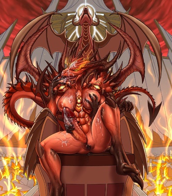 Leah Dragon Diablo Transformation comic porn sex 8