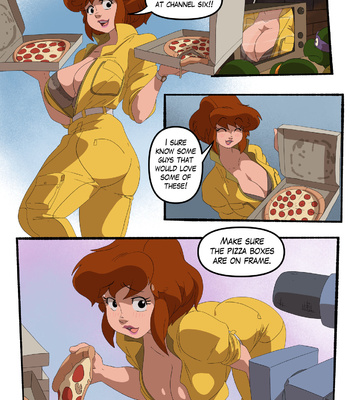 Pizza Day At Channel Six comic porn sex 3