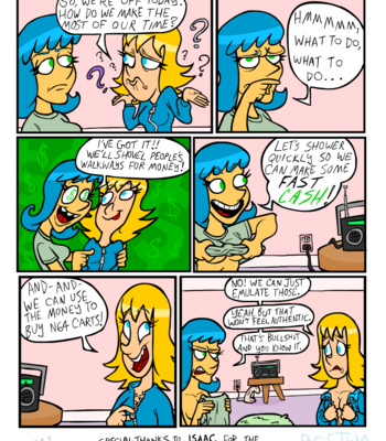 Do You Think You’re Stupid Enough To Read Wacky Lesbian Hour comic porn sex 2