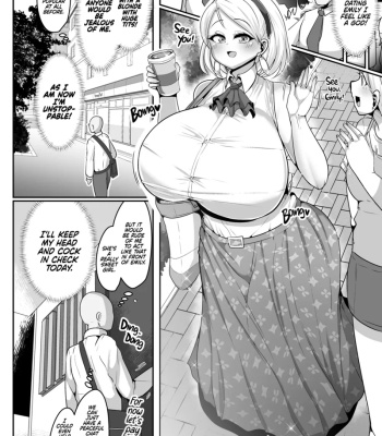 A Nymphomaniac Blonde Exchange Student With Gigantic Tits Moved In Next Door!! 1 comic porn sex 18