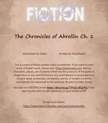 The Chronicles Of Abrollin 1 comic porn sex 2