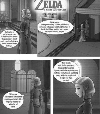 The Legend Of Zelda – A Night With The Princess comic porn sex 3