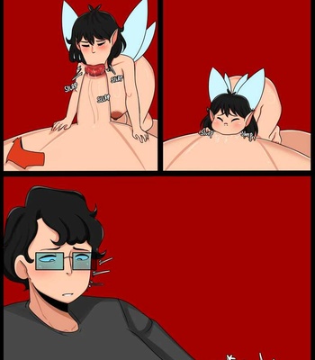 Loner Guy With His Fairy GF comic porn sex 4