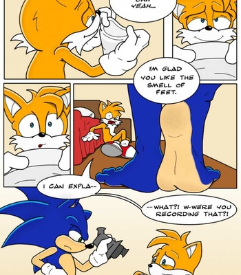 The Foot Fixated Fox comic porn sex 2