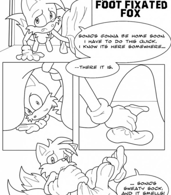 The Foot Fixated Fox comic porn sex 7