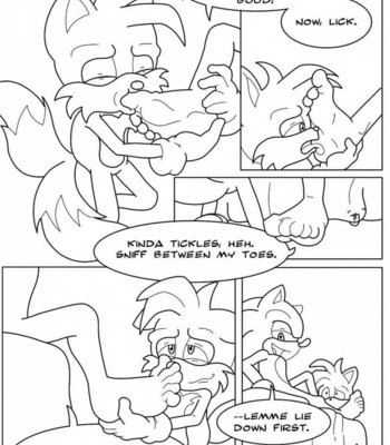 The Foot Fixated Fox comic porn sex 11