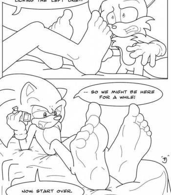 The Foot Fixated Fox comic porn sex 12