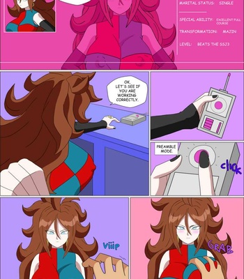 Android 21’s Toy comic porn sex 2