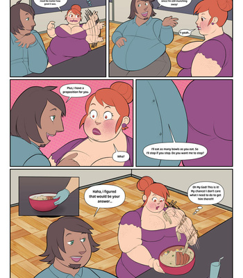 Feeder’s First Foodie comic porn sex 16