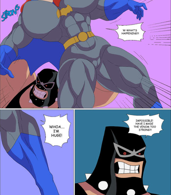 Muscular Batgirl comic porn sex 3