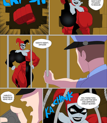 Muscular Batgirl comic porn sex 18