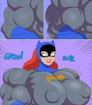 Muscular Batgirl comic porn sex 21