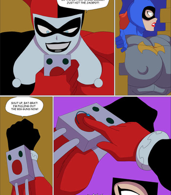 Muscular Batgirl comic porn sex 23