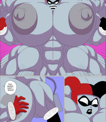 Muscular Batgirl comic porn sex 29