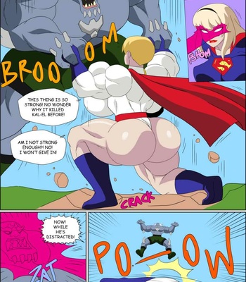 Power Girl x Supergirl comic porn sex 28