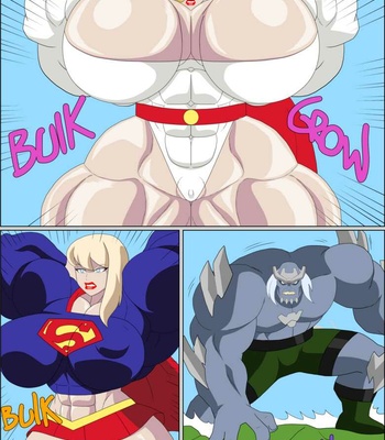 Power Girl x Supergirl comic porn sex 30