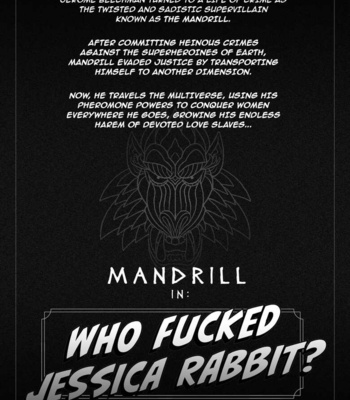 Mandrill – Who Fucked Jessica Rabbit comic porn sex 2