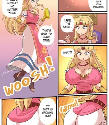 Zelda’s Big Wish comic porn sex 2