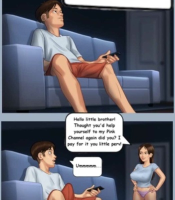 Summertime Saga – A Quiet Night On The Couch comic porn sex 2