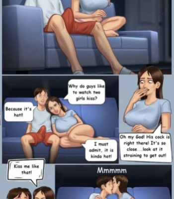 Summertime Saga – A Quiet Night On The Couch comic porn sex 3