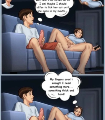 Summertime Saga – A Quiet Night On The Couch comic porn sex 6