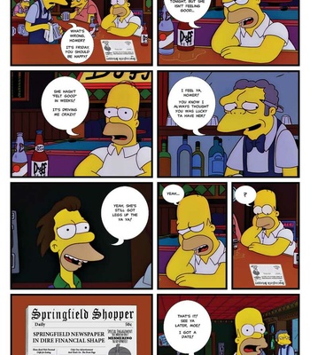 The Simpsons – Marge’s Night Out comic porn sex 2