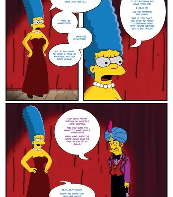 The Simpsons – Marge’s Night Out comic porn sex 4