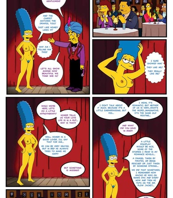 The Simpsons – Marge’s Night Out comic porn sex 9