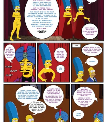 The Simpsons – Marge’s Night Out comic porn sex 11