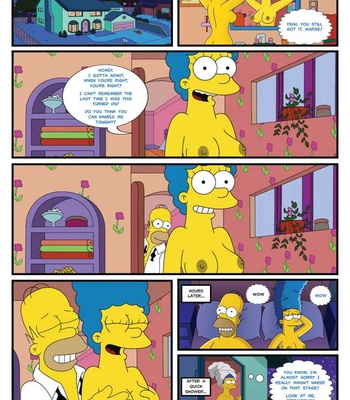 The Simpsons – Marge’s Night Out comic porn sex 12
