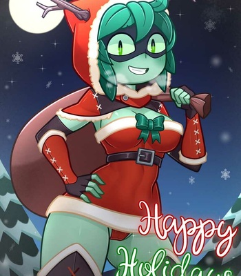 Huntress Wizard’s Christmas Present comic porn thumbnail 001