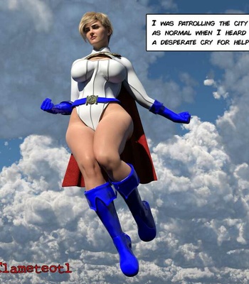 Power Girl Vs Lord Lactose comic porn sex 2