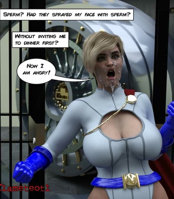 Power Girl Vs Lord Lactose comic porn sex 11
