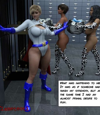 Power Girl Vs Lord Lactose comic porn sex 12