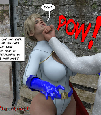Power Girl Vs Lord Lactose comic porn sex 32