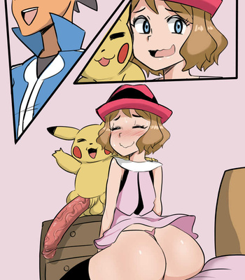 Serena X Pikachu comic porn thumbnail 001