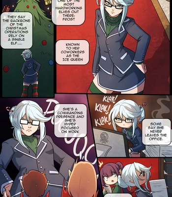 A Very Frosty Holiday comic porn sex 3