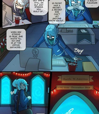 A Very Frosty Holiday comic porn sex 5