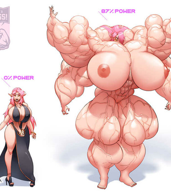 Porn Comics - Lasari’s Muscle Growth