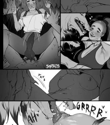Werewolf x Jogger comic porn sex 3