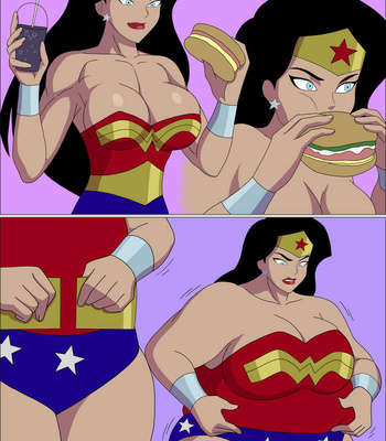 Porn Comics - Wonder Woman – Mega Muscles