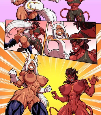 Muscle Girl Duel comic porn sex 4