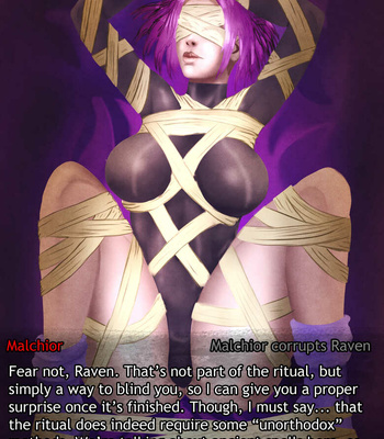 Malchior Corrupts Raven comic porn sex 14